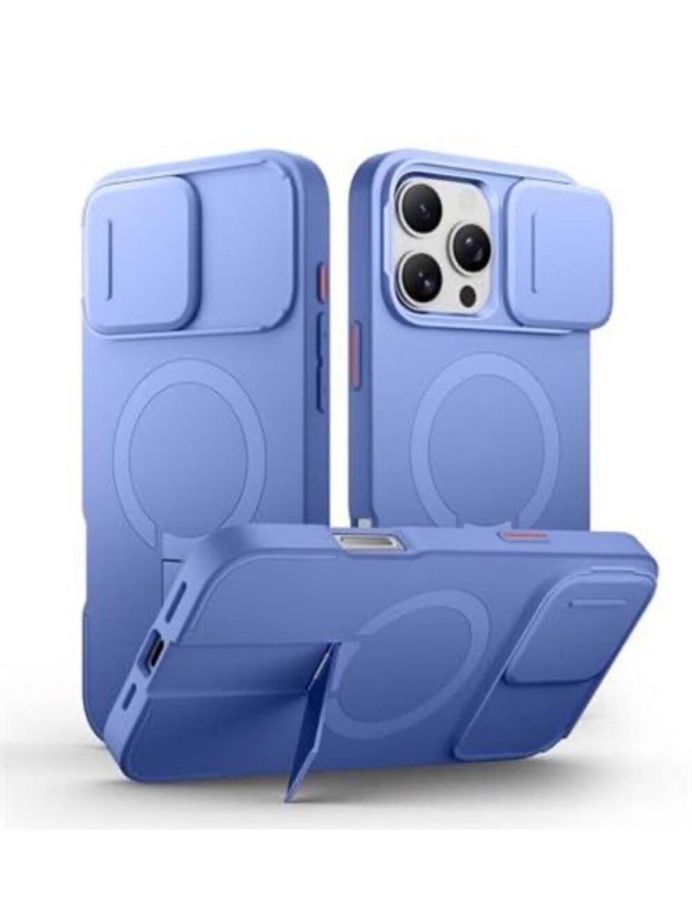 SURITCH for iPhone 16 Pro Max Case with Magnetic Camera Slide Cover